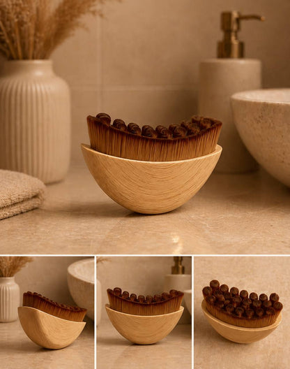 La brosse lymphatique visage